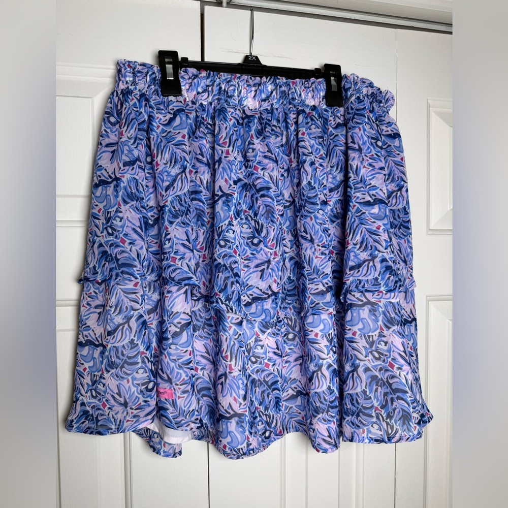 Simply Southern women's tiered ruffle skirt